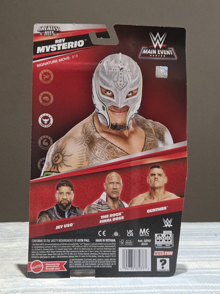 2026 WWE Main Event Series Greatest Hits - Rey Mysterio | eBay