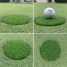 Golf Hole Cup Putting Green for Backyard Practice Putting Green Hole Simulate...