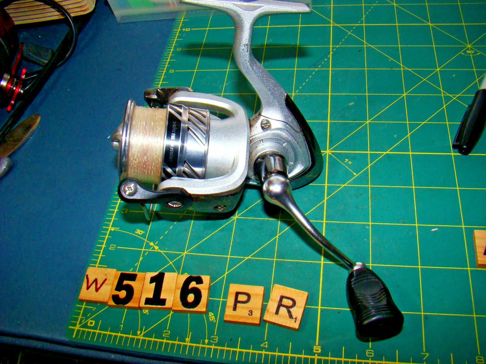 W0516 PR DAIWA CROSSFIRE SPINNING FISHING REEL
