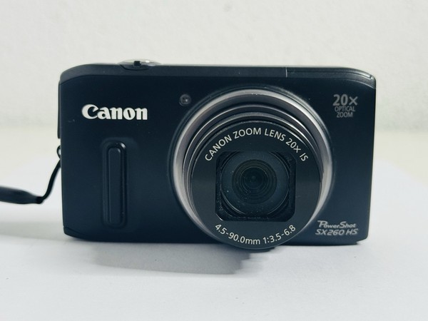 Canon PowerShot SX260 HS 12.IMP Digital Compact Camera ONLY