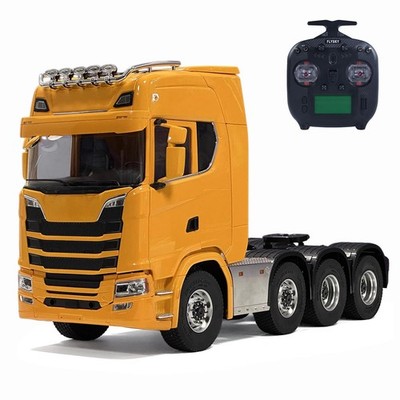 Metallchassis 1/14 8x8 RC Traktor LKW 2Speed LKW Auto Licht Klang Flysky Radio