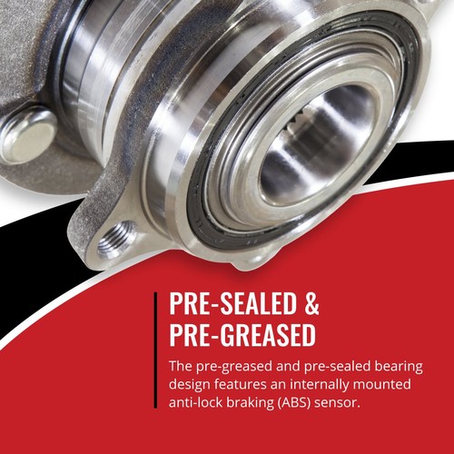 Sixity 512460 Wheel Bearing Hub Assembly for HUB-87 HA590446 BR930809 uq - Picture 5 of 8