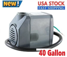 Submersible 120 Volts Replacement 40 Gallon Parts Washer Pump w/ Rubber Hose