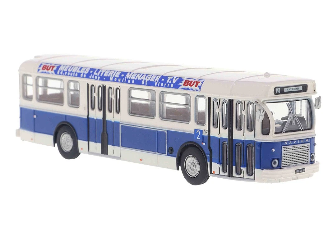 NOREV N°528 - Micro Car Saviem SC1 - Les Cars Lyonnais - 1/86 - Neuve Sous Boîte