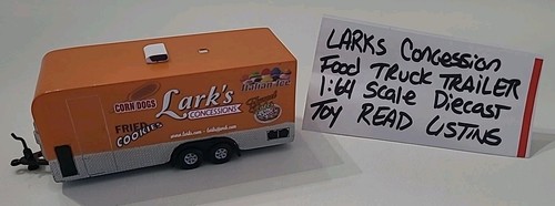 Johnny Lightening Tow & Go Larks Concession Food Truck Trailer 1:64 Diecast Toy