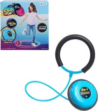 Skip It Retro Outdoor Toy Light up Ball and Digital Counter Blue Soft