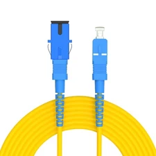 SC To SC Fiber Optic Cable 6M 20ft Single Mode OS2 Simplex 9/125um Coupler Cord