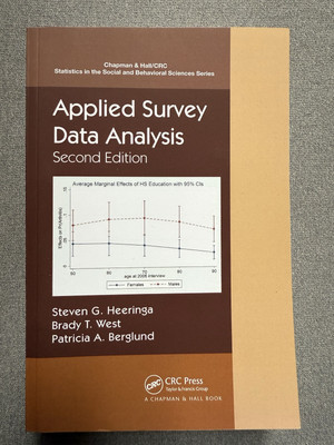 Applied Survey Data Analysis 2nd Edition NEW