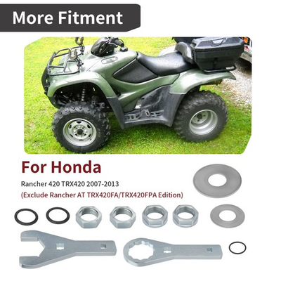 #ad #ad 41mm Rear Axle Nut Wrench Tool Washer Seal for Honda Rancher 420 TRX420 07 2013 $59.99