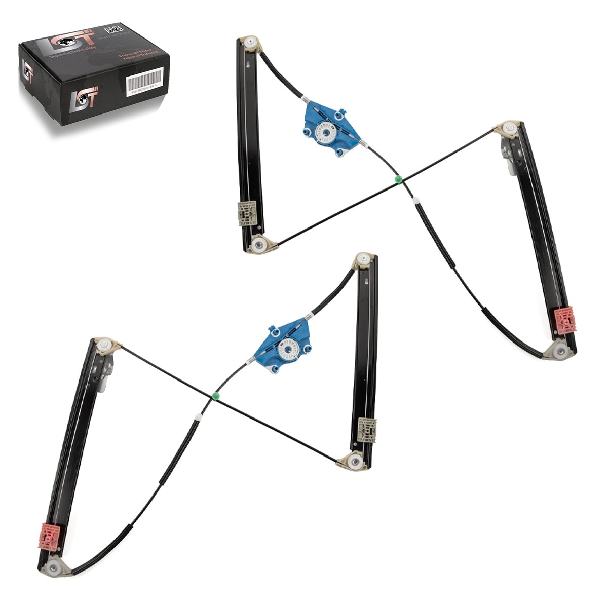 2x Electric Window Lifter Set front left right for SEAT EXEO ST 3R2 3R5