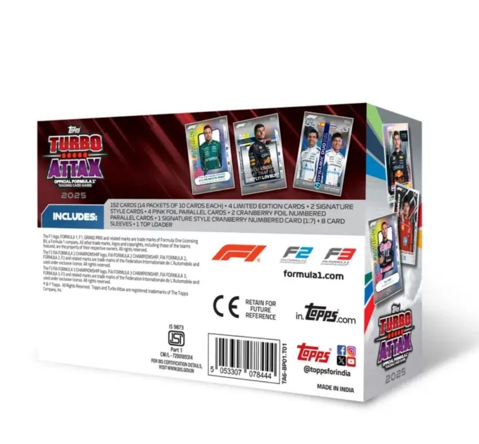 Topps Turbo Attax 2025 INDIA ( LIMITED EDITION PACK ) - FAST SHIP - Image 2 of 4