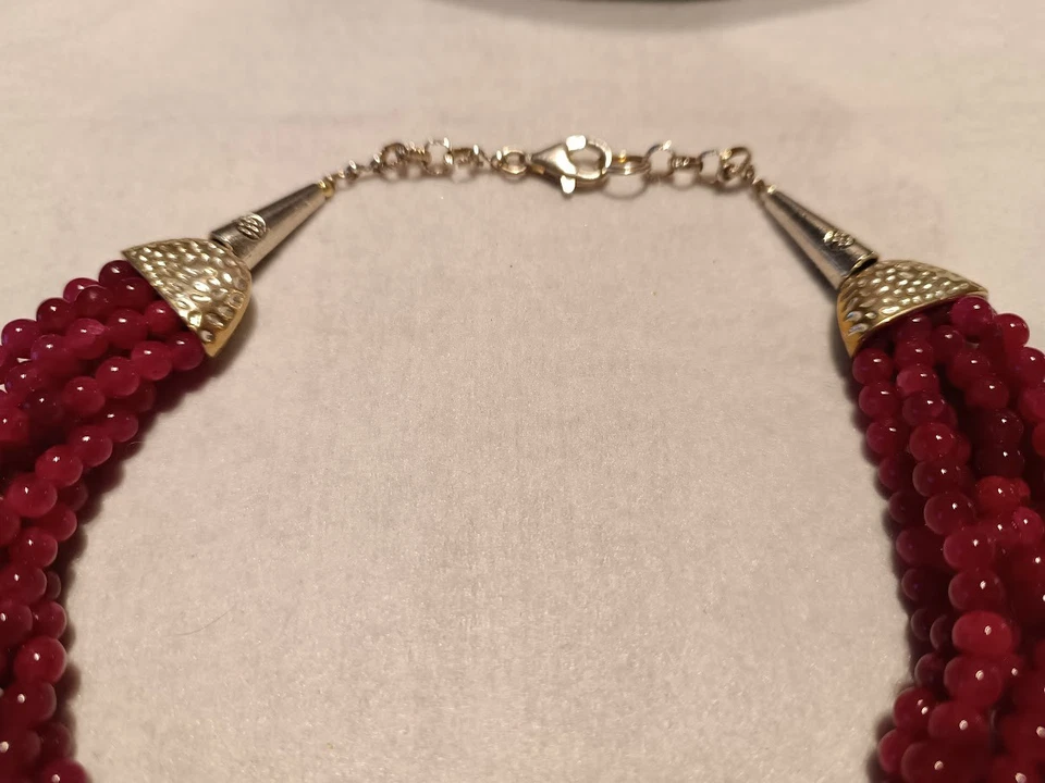 Collana radici di rubino - Immagine 2 di 2