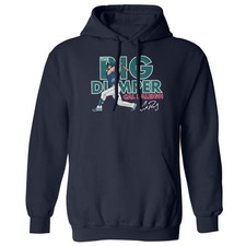 The Big Dumper Raleigh - Baseball Swing Off Tribute Unisex Hooded Sweatshirt
