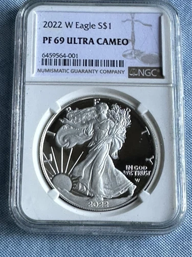 2022-W PF-69 NGC ULTRA CAMEO American silver eagle .