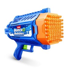 BLUE - ZURU MOTORIZED BUBBLE BLASTER 2 PACK, AUTOMATIC BUBBLE MACHINE FOR KIDS,