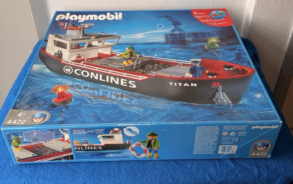 Playmobil 4472 Frachtschiff / Containerschiff "Conlines" NEU - Bild 2 von 4