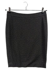 Wolford Bleistiftrock Midirock Damen Schwarz Florales Muster Gr. 36 S Business