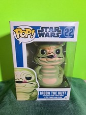 Funko Pop! Star Wars Jabba the Hutt #22 Vinyl Bobble-Head w/Protector