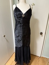 Tadashi Shoji Layered Long Gown