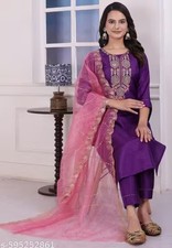 Readymad Rayon Kurta/kurti and plazoo Set for Women's Party Festive Outfit Gift