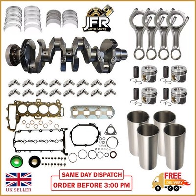 JAGUAR E-PACE F-PACE XE XF 2.0D 204DTD FORGED CRANKSHAFT WITH ENGINE OVERHAUL KIT