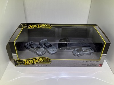 Hot Wheels Le Mans Premium Collectors Set *OVP*Selten*Porsche*Mercedes*McLaren