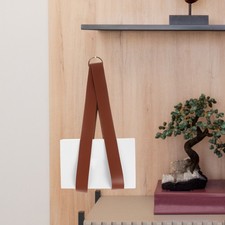  Wall Mounted Newspaper Holder Vinyl Record Storage Magazine Rack