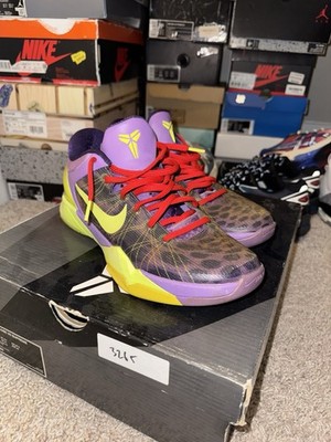 Nike Kobe 7 VII Supreme Christmas Leopard Cheetah Sneakers Size 9.5