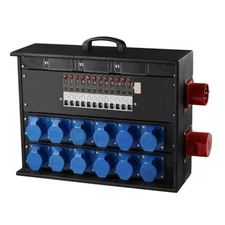 Professional 380V 16A CEE 3Pin Power Distribution Box for Stage Lighting Systems