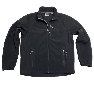 Black Diamond Equipment Mens Large Black Soft Shell Jacket Full Zip Stretch
