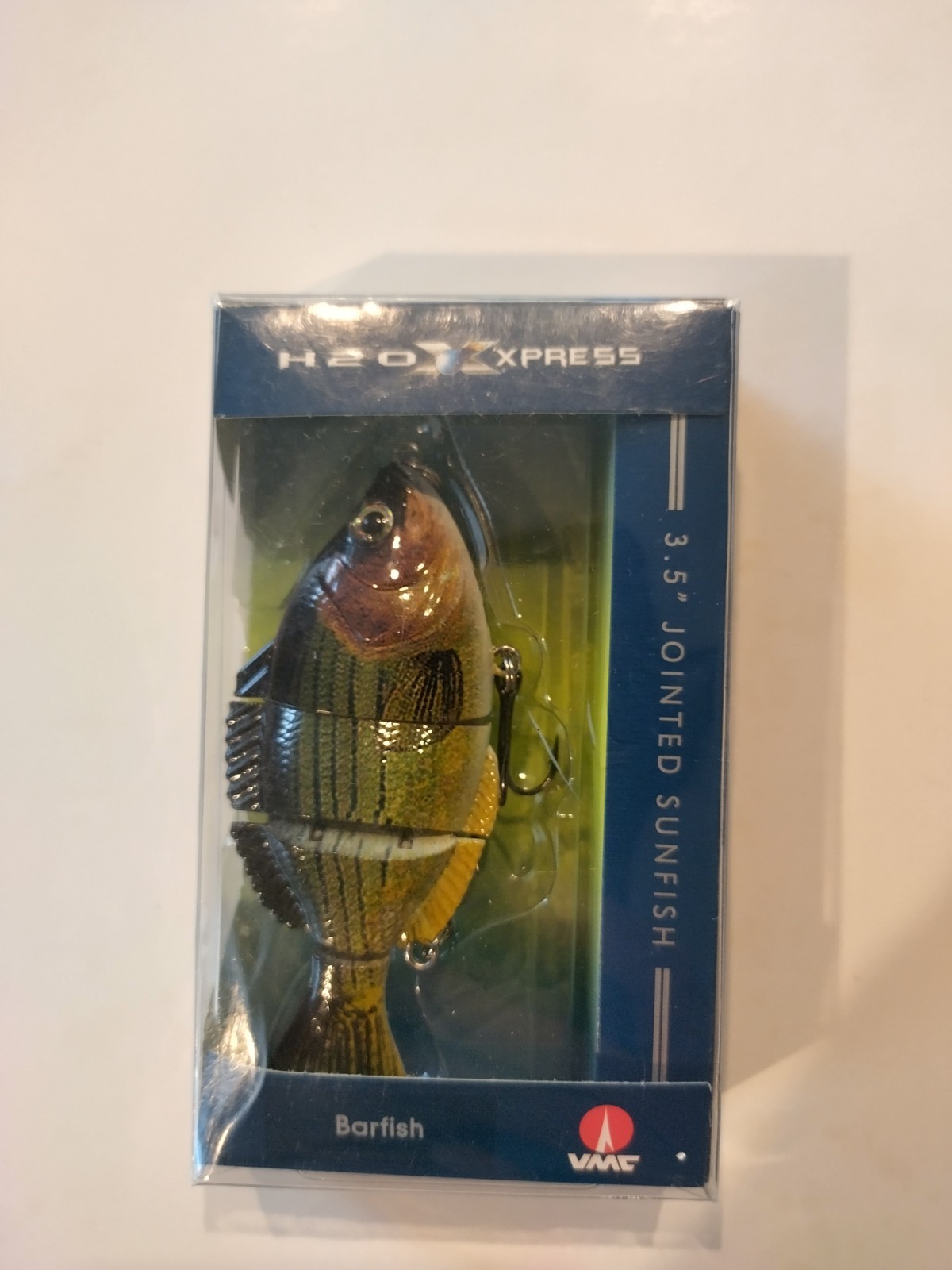 H20 Xpress Lure 2 Pk Sunfish Barfish and CRD+ Habanro+ Bonus BassPro Minnow Lure