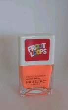 NAILS.INC Froot Loops Scented Nail Polish TOUCAN PLAY Dries Sweet & Fruity-NEW