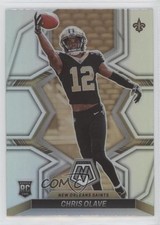 2022 Panini Mosaic Rookies Silver Prizm Chris Olave #313 0fj5
