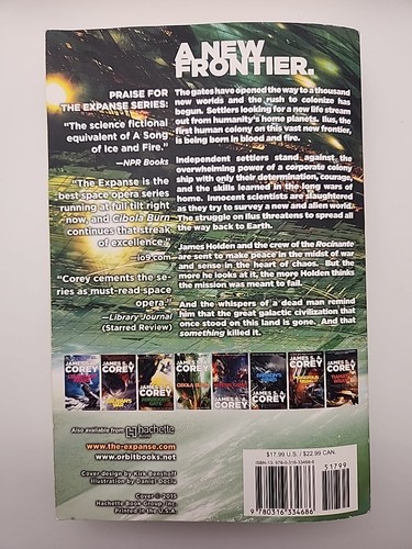 Cibola Burn By James S. A. Corey (First Edition Paperback) - Picture 2 of 2