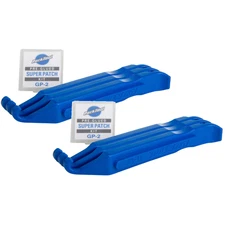 2 Pack Park Tool Tire & Tube Repair Kit Nylon Tire Levels, Self-adhesive Patches