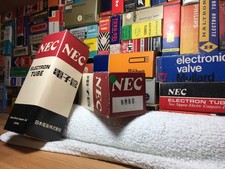 2x NEC Nippon WE Japan BlackPlate 6080 PowerTubes /5998 6AS7G 421A WooAudio 