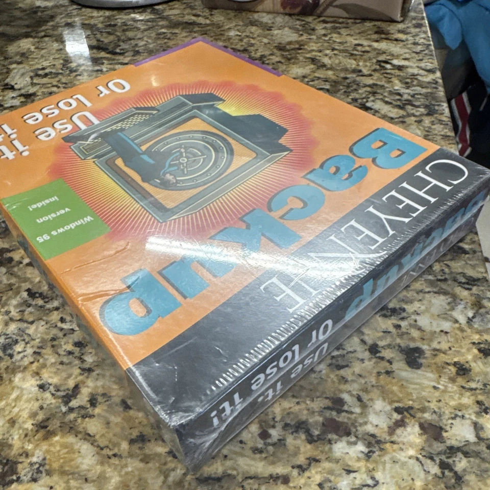 Vintage Cheyenne Backup Software for Microsoft Windows ‘95 PC CD-ROM 1991 NEW - Image 4 of 4