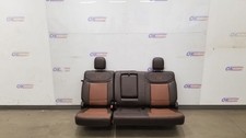 21 Ford F150 King Ranch Rear Seat Assembly Java Brown Leather Heated Crew Cab