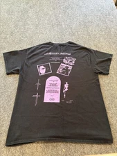 Post Malone Hollywoods Bleeding Shirt Mens Large Staring At The Sun Tour 2019