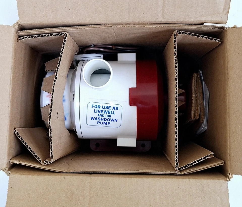 Bomba de uso general ITT Rule modelo 17A / 3800 GPH / 14380 LPH 12V Foto 3 de 4