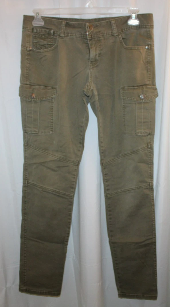 Jean Super Skinny DECREE Juniors Gris Délavé à L'acide Taille 3 - Occasion Très Bon état