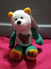 Limited Treasures State Quarters Coin Teddy Bear Wisconsin 30