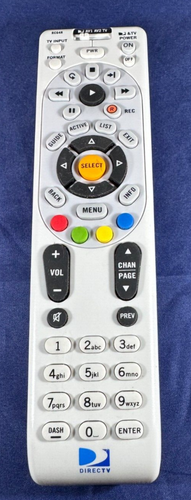 DirecTV Remote Control RC64 RC 64 IR DVR OEM Replaces RC23 RC24 RC32 - TESTED