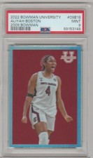 2022 Bowman University 2009 Bowman #09B18 Aliyah Boston PSA 9 - Indiana Fever