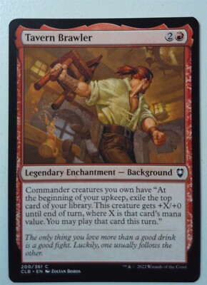 Tavern Brawler *Common* Magic MtG x1 CLB Baldur's Gate