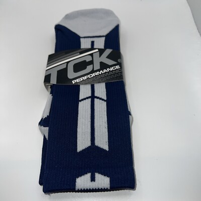 TCK Multisport Baseline Crew Socks NAVY | WHITE MD