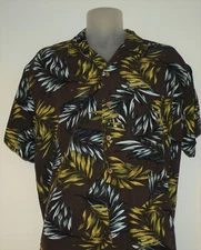 MILANO BAY / XL / BUTTON FRONT HAWAIIAN ALOHA SHIRT / EUC TROPICAL Men's