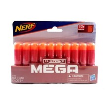 Nerf N-Strike Mega 10x 10 Pack Darts Dart Refill A4368 New In Package Hasbro