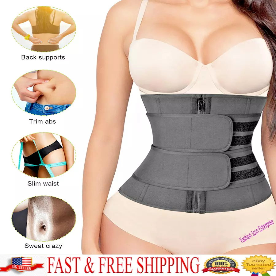 Women Body Shaper Yoga Underbust Corset Slimming Waist Trainer Gym