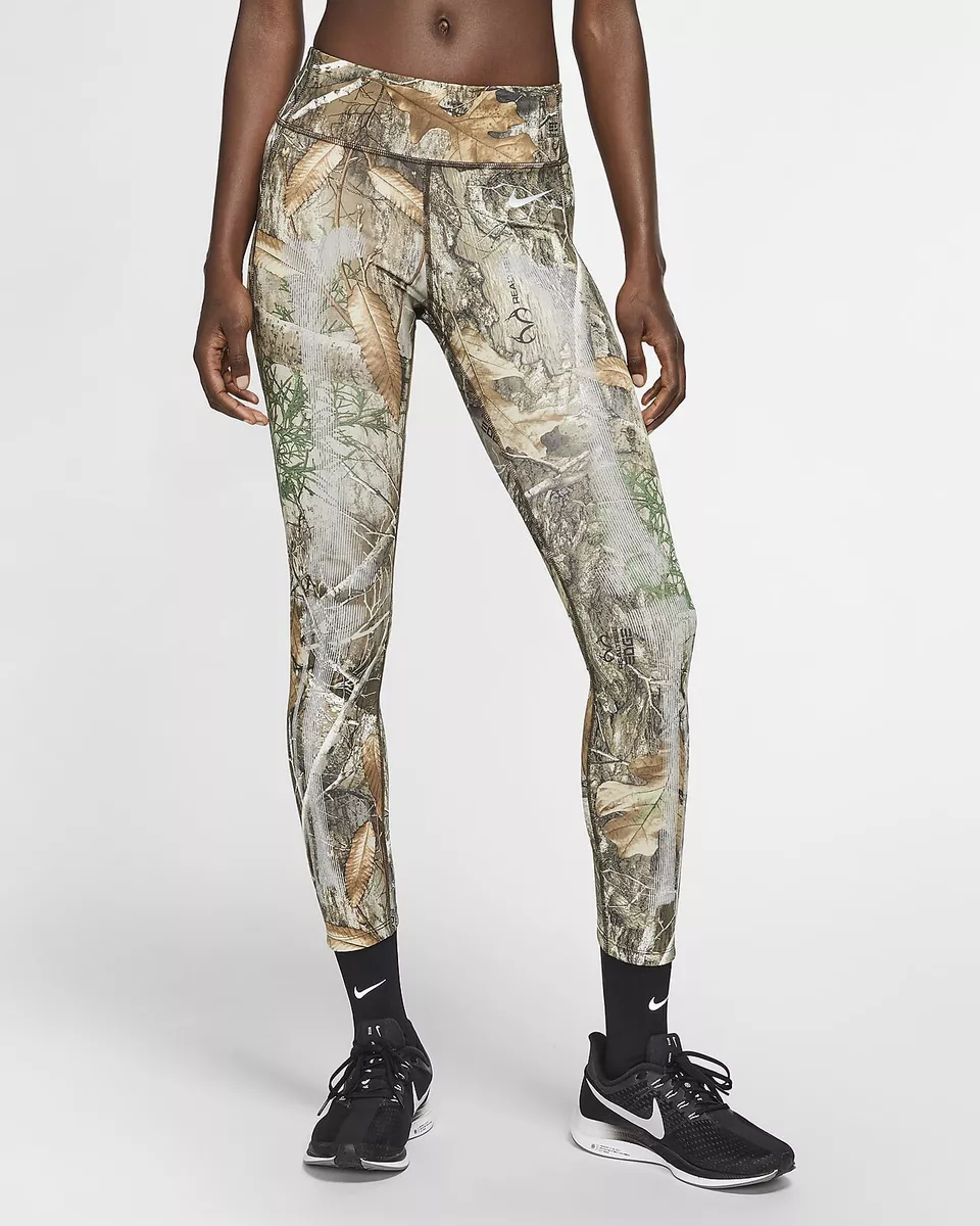 Nike X NikeLab Skeleton ‘Woodland Camo’ Leggings Pants - Extra Large  -CJ0183-237